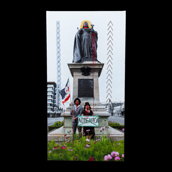 Kāwana kaki whero, putting the tear in Aotearoa