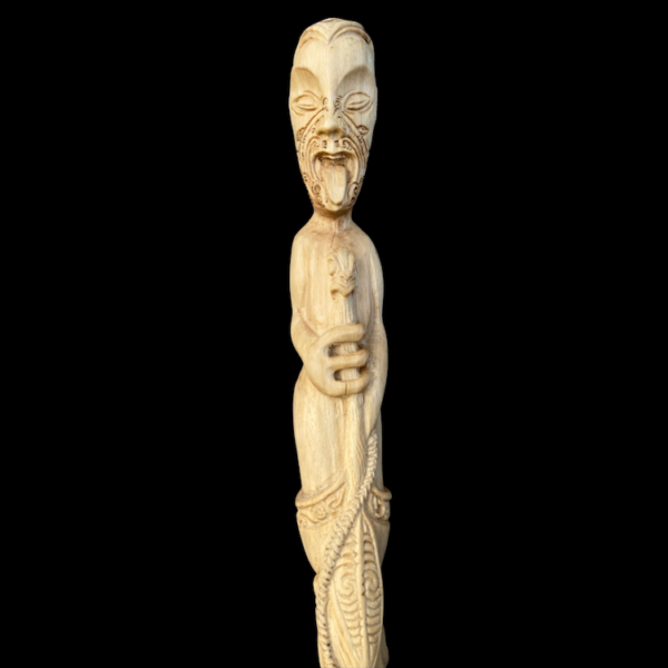 Kuku Ika Tokotoko - Carved Orator's Staff