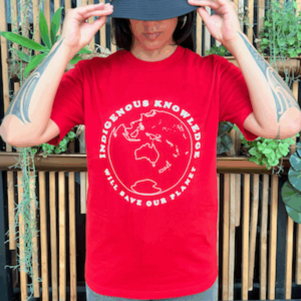 IMG_4646.png Indigenous Knowledge Will Save the Planet! Heavy Tee