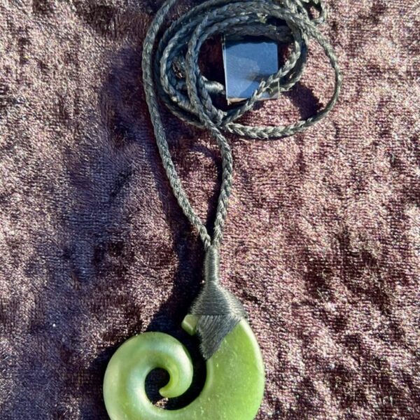 Koru - Pounamu Pendant 0172