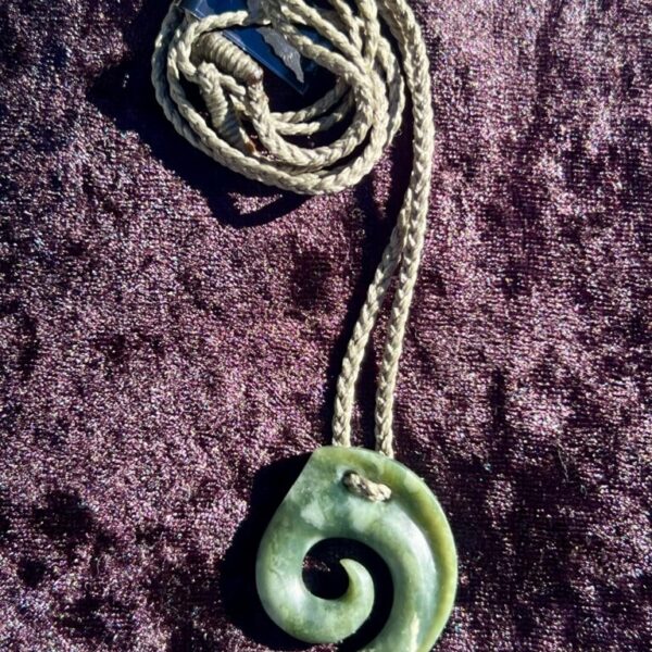 Koru - Pounamu Pendant 0173