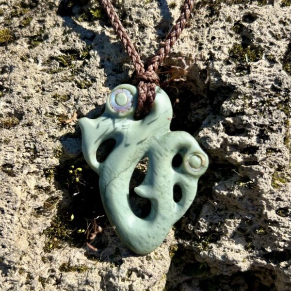 Manaia - Pounamu Pendant 0177