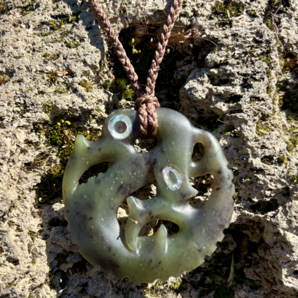 Kōpae Manaia - Pounamu Pendant 0168