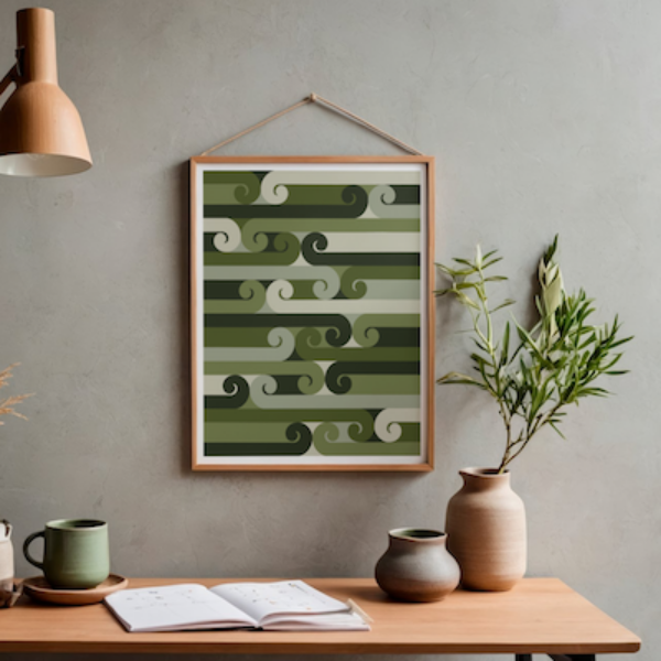 image0.png Ka mua, Ka muni - Fine Art Print