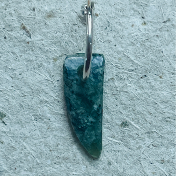 waiongana-2.png Kaha - Single Pounamu Earring