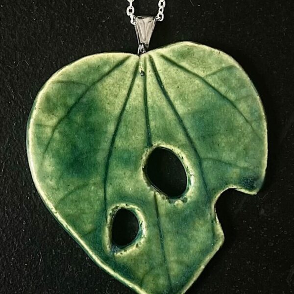 Kawakawa - Ceramic Pendant