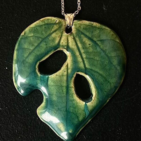 Kawakawa - Ceramic Pendant