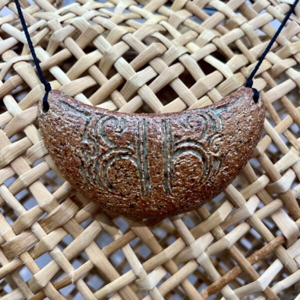 IMG_4452.jpeg Moko Kauae - Clay Pendant