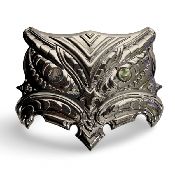 The Silver Pāua Buckle