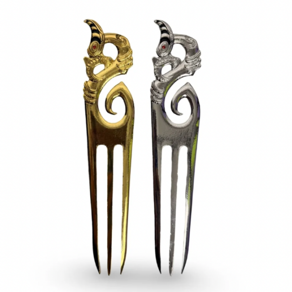 Gold Heru - Contemporary Māori Adornment