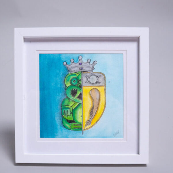 Arohirohi Coat of Arms - Watercolour