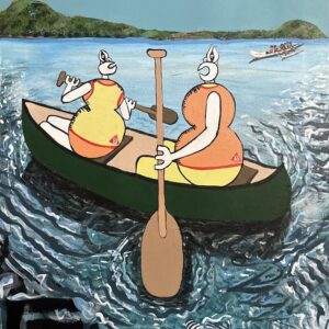 Hoe, Paddle - Painting