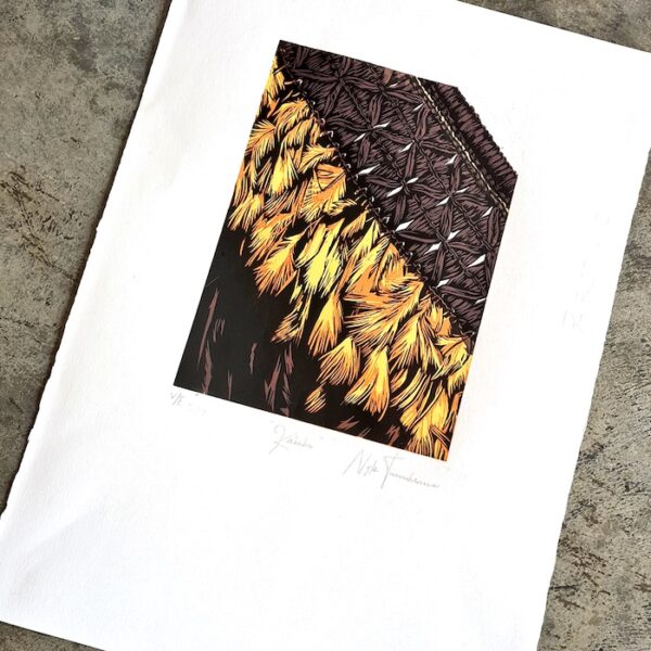Kākahu - Multi Block Print